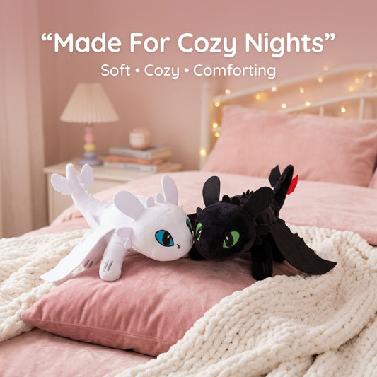 Kawaii Plush Dragon – 35cm Soft Toy