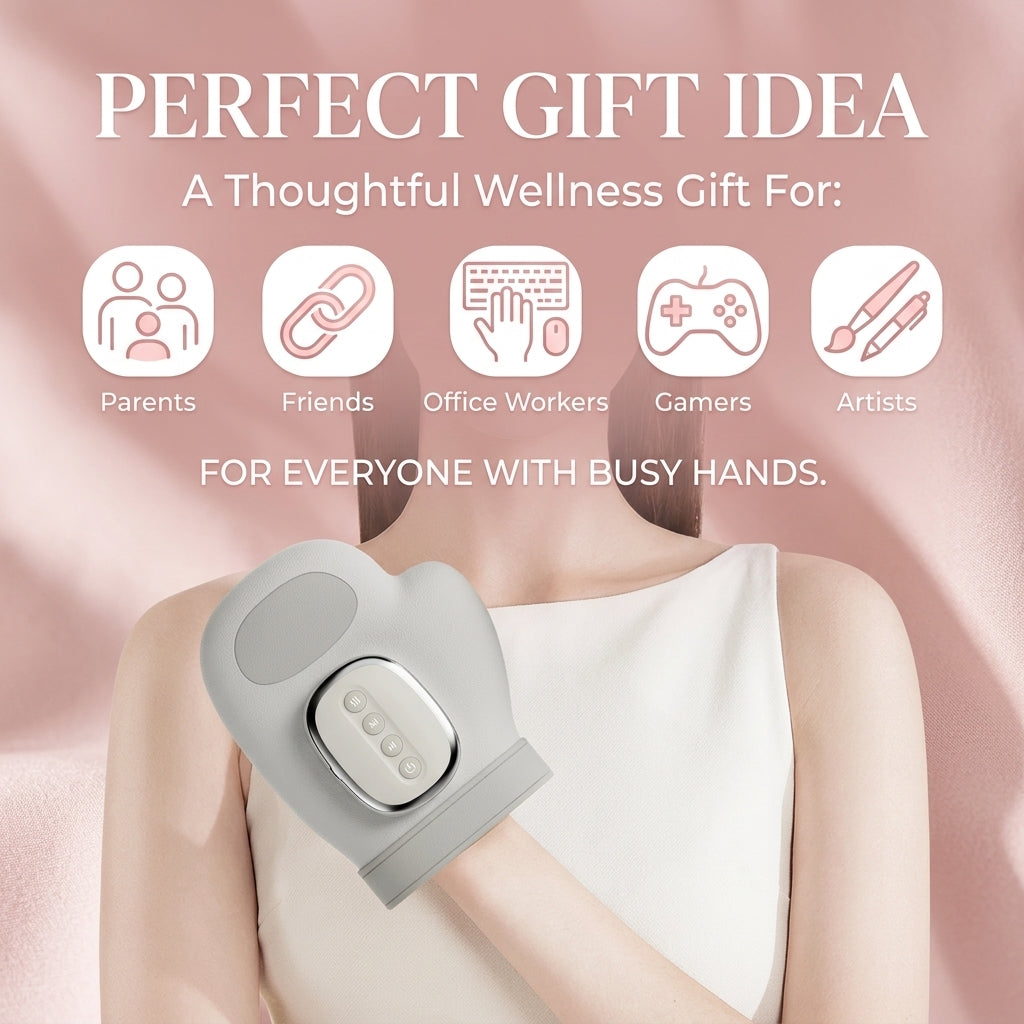 Hand Massager with Air Compression & Heat Therapy