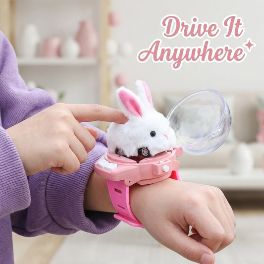 Mini RC Watch Car 2.4GHz Transforming Racing Toy for Kids