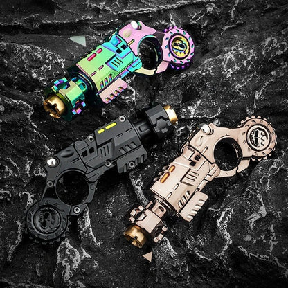 Shell Ejecting Alloy Toy Pistol Fidget Toy Metal Desk Stress Relief Gadget for Teens and Adults