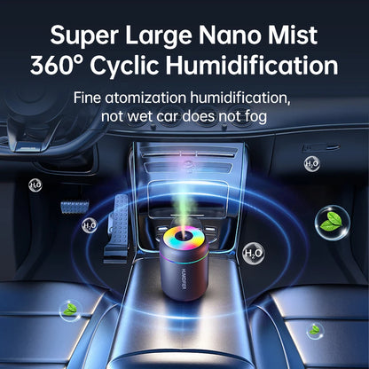 Mini USB Aroma Diffuser Humidifier 180ML Ultrasonic Mist Air Purifier with LED Light