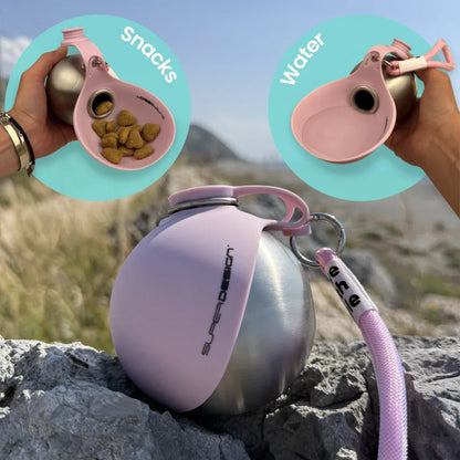 Portable Stainless Steel Pet Water Bottle