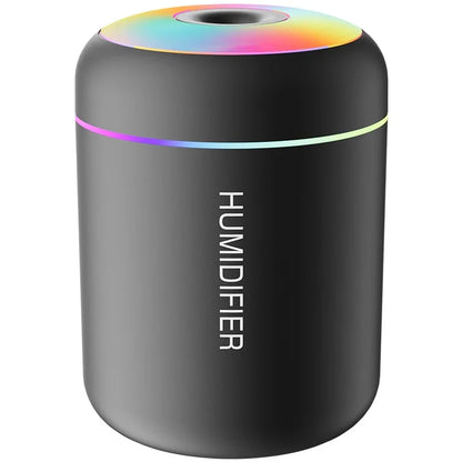 Mini USB Aroma Diffuser Humidifier 180ML Ultrasonic Mist Air Purifier with LED Light