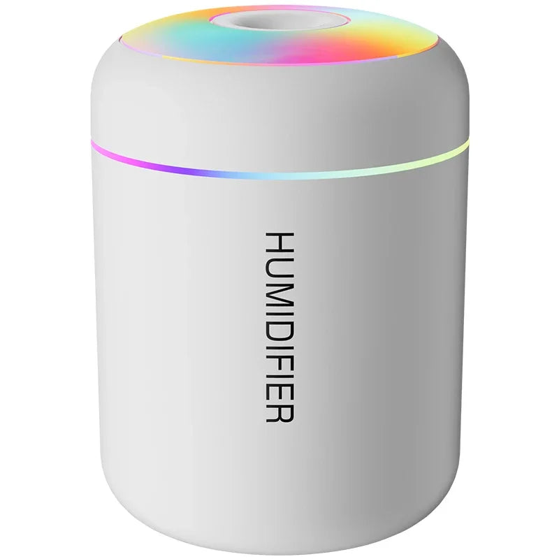 Mini USB Aroma Diffuser Humidifier 180ML Ultrasonic Mist Air Purifier with LED Light