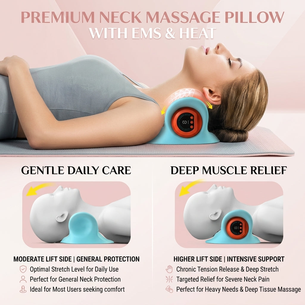 Smart Neck Relief Massage Pillow