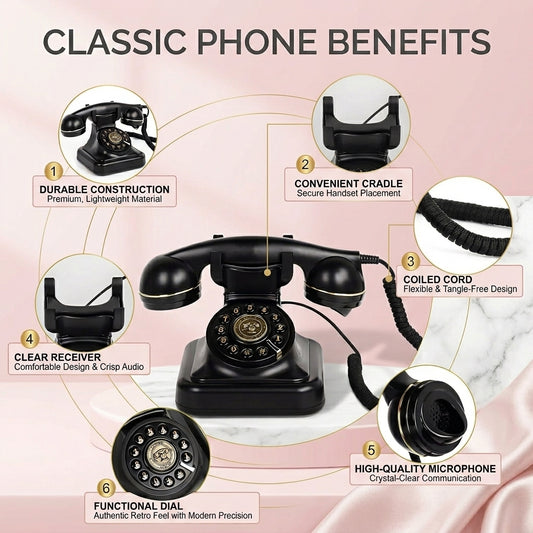 Vintage Audio Guest Book Phone