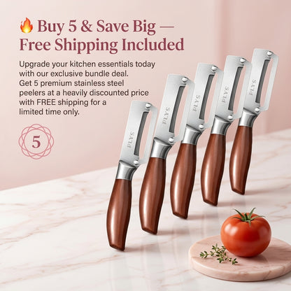 Stainless Steel Vegetable & Fruit Peeler