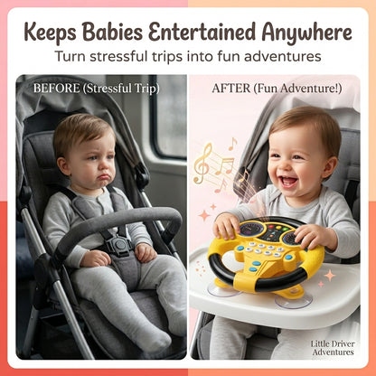 Interactive Steering Wheel Toy for Kids